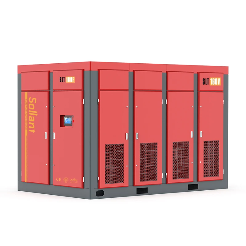 מדחס אוויר סיבובי של 160KW VSD